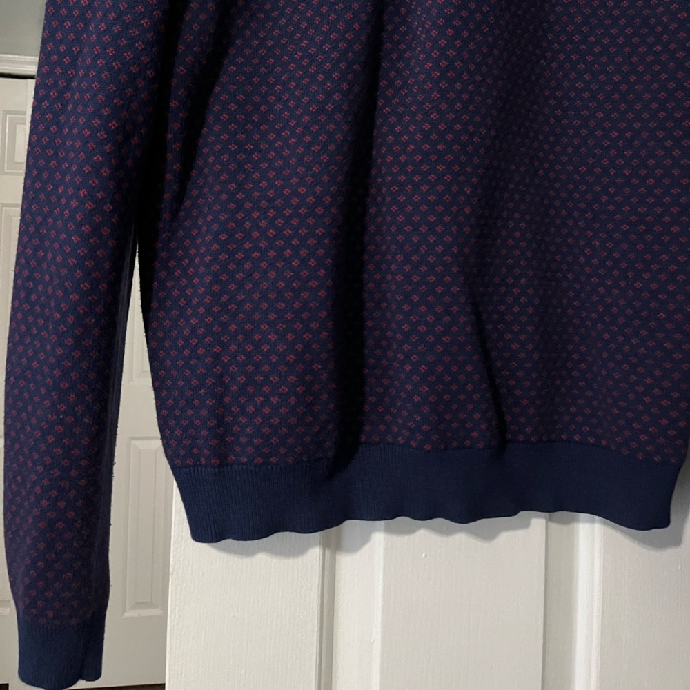 Vineyard Vines Half-Zip Patterned Sweater - image 2